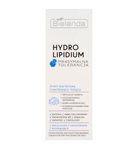 Bielenda Hydro Lipidium, Krem barierowy nawilżająco-kojący, 50 ml