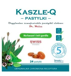 Kaszle-Q, pastyl., 24 szt