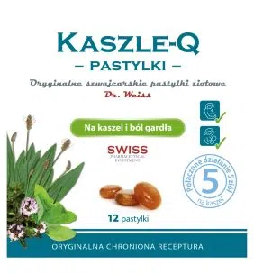 Kaszle-Q, pastyl., 12 szt