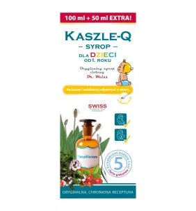 Kaszle-Q, syrop, dla dzieci, 150 ml