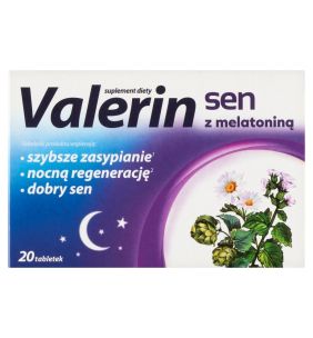 Valerin Sen z melatonina, tabl., 20 szt