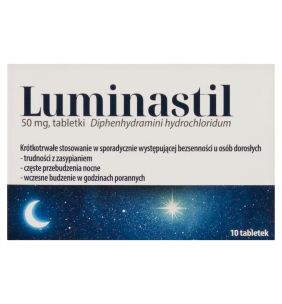 Luminastil, 50 mg, tabl., 10 szt
