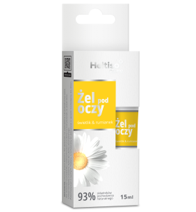 Heltiso Care żel pod oczy, świetlik & rumianek, 15 ml