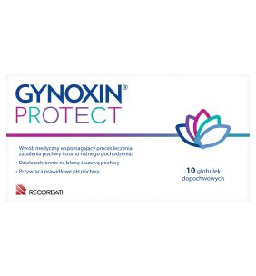 Gynoxin Protect, globulki dopochwowe, 10 szt.