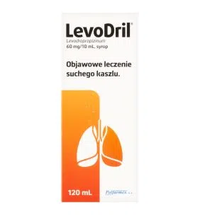 LevoDril, 60 mg/10 ml, syrop, 120 ml