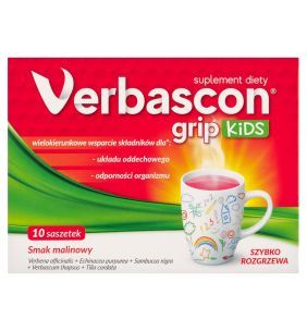 Verbascon Grip Kids, prosz., 10 sasz