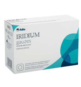Iridium Gauzes, gaziki, 20 szt