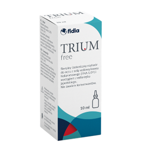 Trium Free, izotoniczny roztwór do oczu, 10 ml