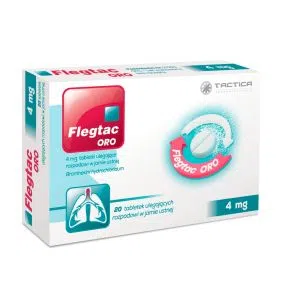 Flegtac ORO, 4 mg, tabl.uleg.rozp.w j.ustn., 20 szt