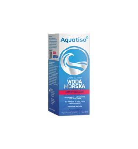 Aquatiso woda morska hipertoniczna, spray do nosa, 30 ml