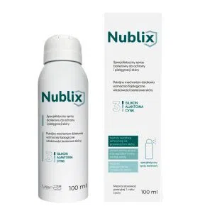 Nublix, spray, barierowy,do pielegn.skory, 100 ml