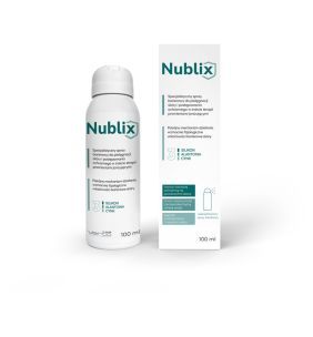 Nublix, spray, barierowy,do pielegn.skory, 100 ml