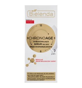 Bielenda Chrono Age, Odbudowujące serum na noc przeciwzmarszczkowe, 30 ml