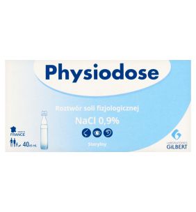 Physiodose, roztwor soli fizjologicznej NaCl 0,9%,5ml, 40amp