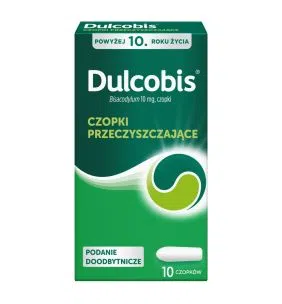 Dulcobis,10 mg, czopki, 10 szt