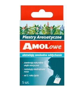 AMOLowe, plastry, aromatyczne, 5 szt
