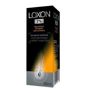 LOXON 2%, 20 mg/ml, płyn na skórę