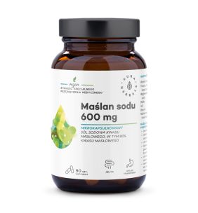 Maslan sodu mikrokapsulkowany 600 mg, kaps., 90 szt