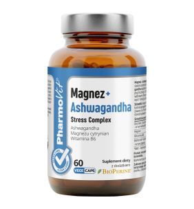 Pharmovit, magnez + ashwagandha stress complex, kapsułki, 60 szt.