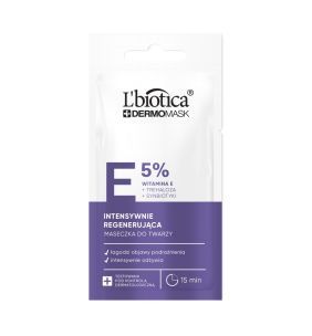 L'biotica Dermomask, intensywnie regenerująca maska z witaminą E, 8ml