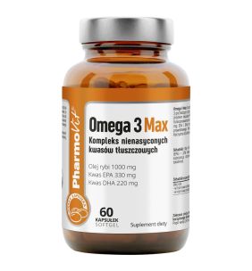 Omega 3 Max Pharmovit, kaps., 60 szt