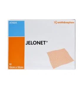 Jelonet, jałowy opatrunek parafinowy, 10 cm  x 10 cm, 10 szt.