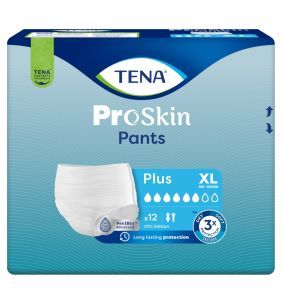Tena Pants ProSkin Plus, majtki, chłonne, XL,12szt (792726)