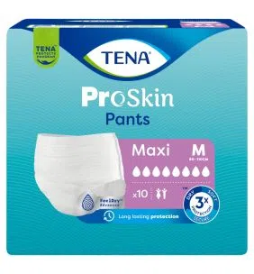 Tena Pants ProSkin Maxi, majtki chłonne, rozmiar M, 10 szt.