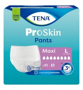 Tena Pants ProSkin Maxi, majtki chłonne, rozmiar L, 10 szt.