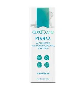 Axocare Pianka na odparzenia podrażnienia wysypki pokrzywki, 85 ml