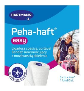 Bandaż samomocujący, Peha-haft easy,6cmx4m,1szt (300086)