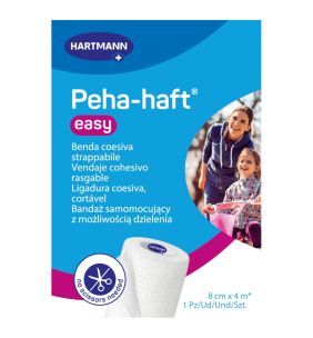 Bandaż samomocujący, Peha-haft easy,8cmx4m,1szt (300087)