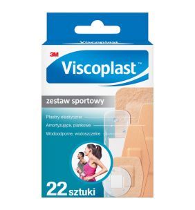 Viscoplast Zestaw Sportowy, plastry, 22 szt.