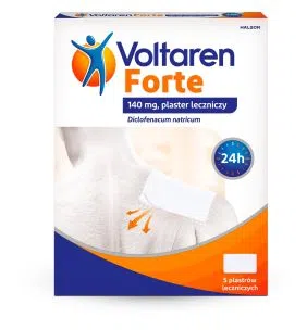Voltaren Forte, 140 mg, plaster leczniczy, 5 szt.