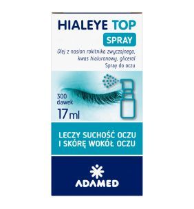 Hialeye Top Spray, spray, do oczu, 17 ml