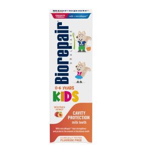 BioRepair Kids, pasta do zębów, brzoskwinia, 0-6 lat, 50 ml