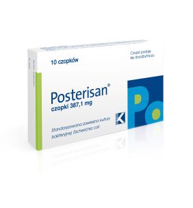 Posterisan, 387,1 mg, czopki doodbytnicze, 10 szt.