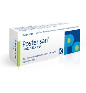 Posterisan, 166,7 mg, maść doodbytnicza, 25 g