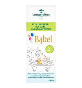 Bąbel, płyn do kąpieli dla dzieci na zatkany nosek, 400 ml