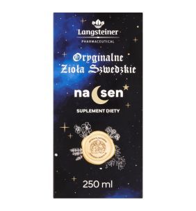 Oryginalne Zioła Szwedzkie na sen, płyn, 250 ml