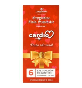 Oryginalne Zioła Szwedzkie Cardio, płyn,  500 ml