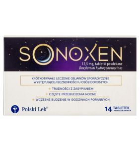 Sonoxen, 12,5 mg, tabl.powl., 14 szt