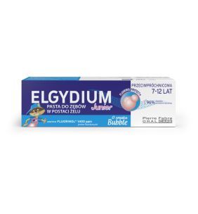 Elgydium Junior Fluorinol Protect+,pasta d/zęb,sm.bubble,50ml