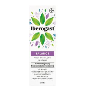 Iberogast Balance, krople doustne, 20 ml