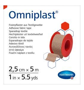Przylepiec Omniplast, 5 m x 2,5 cm, 1 szt.