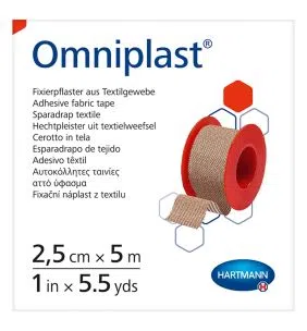Przylepiec Omniplast, 5 m x 2,5 cm, 1 szt.