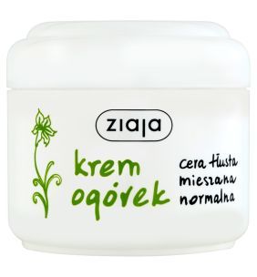 Ziaja Ogórkowa, krem nawilżający, 100 ml