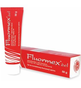Fluormex, (33,19 mg + 22,1 mg)/g, żel, 50 g