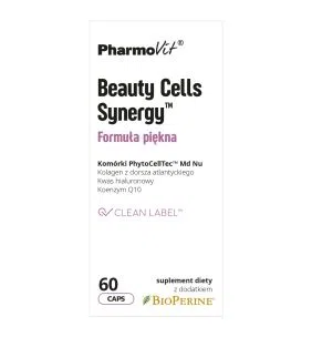 PharmoVit, Beauty Cells Synergy, Formuła piękna, kapsułki, 60 szt.