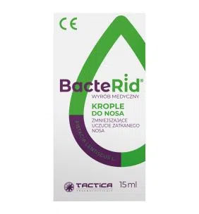 Bacterid, krople do nosa, 15 ml